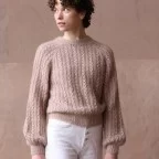 Soft Silk Mohair Knitting for Olive