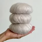 Soft Silk Mohair Knitting for Olive