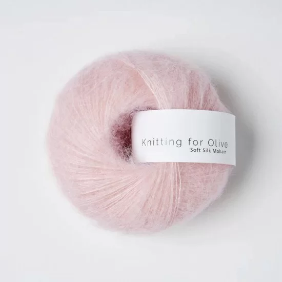 Soft Silk Mohair Knitting for Olive