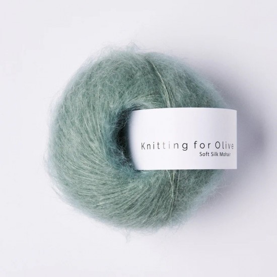 soft silk mohair knitting for olive прежда Soft Silk Mohair Knitting for Olive