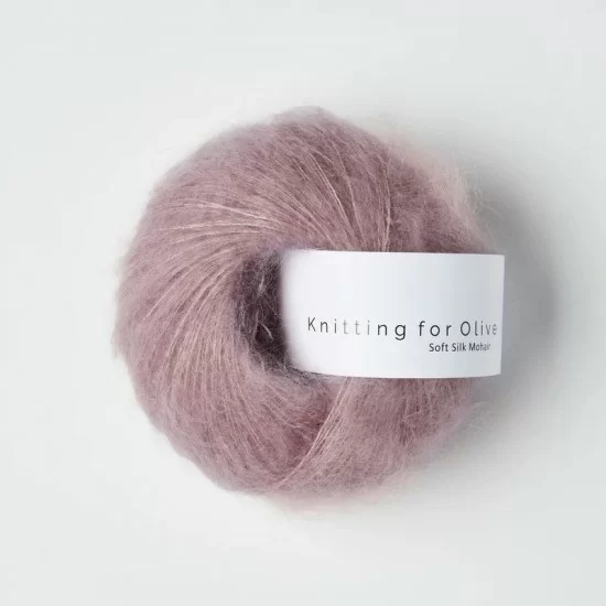 Soft Silk Mohair Knitting for Olive