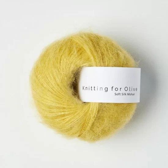 Soft Silk Mohair Knitting for Olive