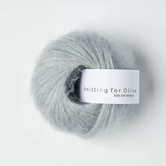 Soft Silk Mohair Knitting for Olive