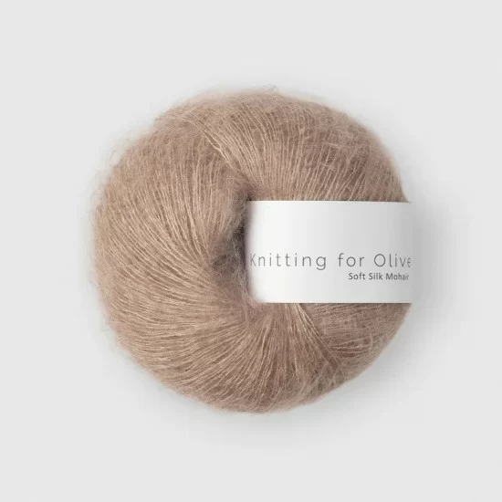 Soft Silk Mohair Knitting for Olive
