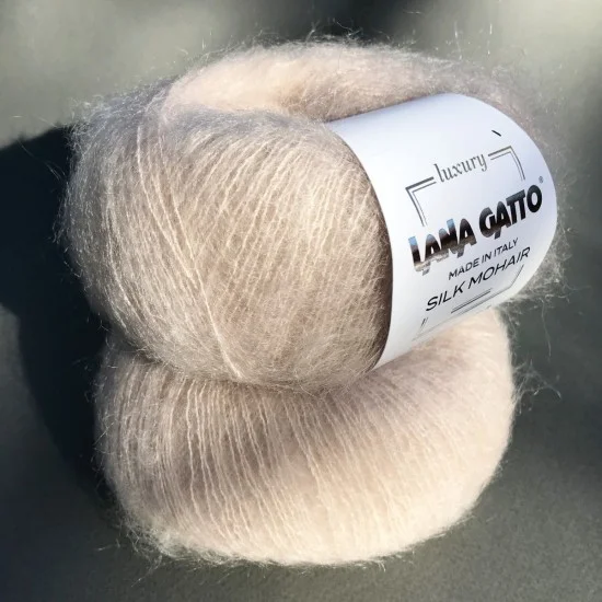 Силк мохер Lana Gatto 75% кид мохер, 25% коприна