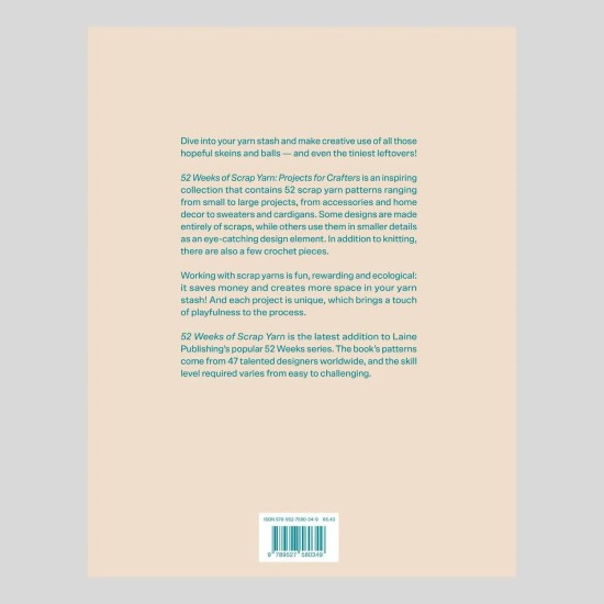 52 Weeks of scrap Yarn - книга 52 седмици в остатъчни материали