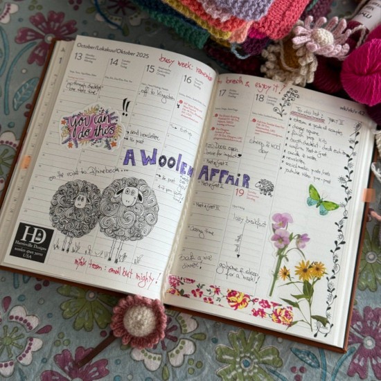 Knitter’s Year 2026 - седмичен планер Laine