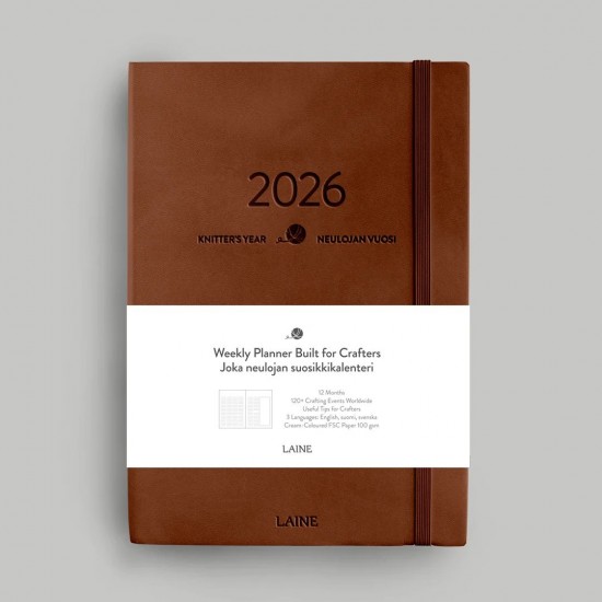 Knitter’s Year 2026 - седмичен планер Laine