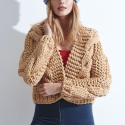 Лора едноцветна - супер обемна