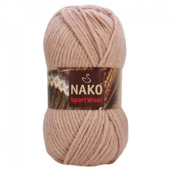 Спорт вул - обемна прежда с 25% вълна