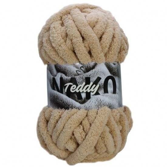 Теди - супер обемна плюшена прежда