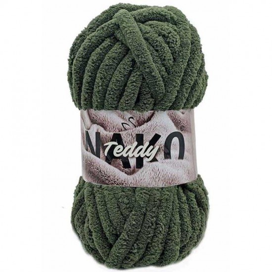 Теди - супер обемна плюшена прежда