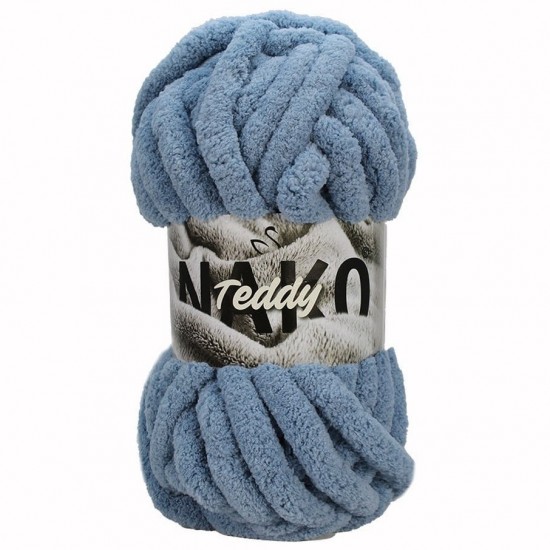 Теди - супер обемна плюшена прежда