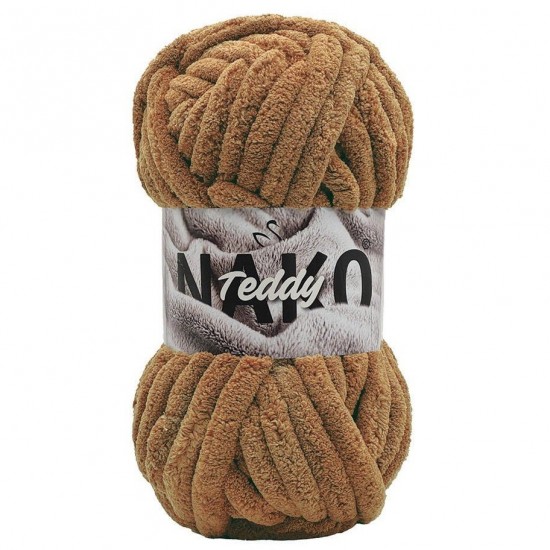 Теди - супер обемна плюшена прежда