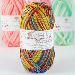 Котон куин мулти - красив цветен векторен печат Котон куин мулти - красив цветен векторен печат