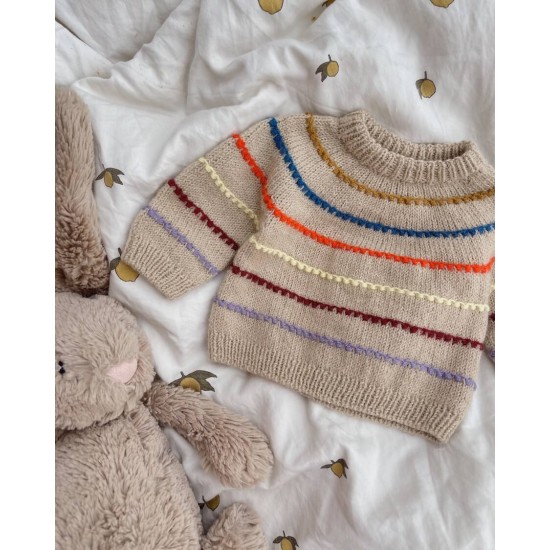 Festival Sweater Baby - описание модел плетиво от PetiteKnit