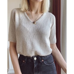 Cumulus Tee - описание модел плетиво от PetiteKnit