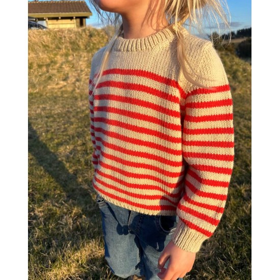 Lyon Sweater Junior - описание модел плетиво от PetiteKnit