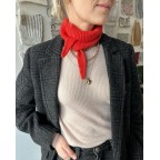 Sophie Scarf - описание модел плетиво от PetiteKnit