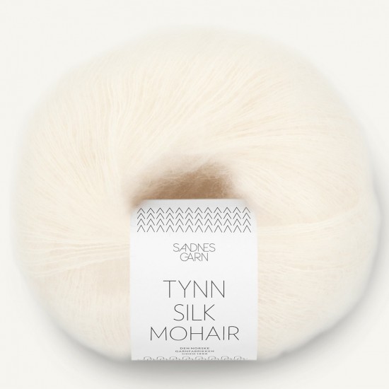 Тин силк мохер - Tynn silk mohair - луксозен микс от най-фин мохер, вълна и коприна