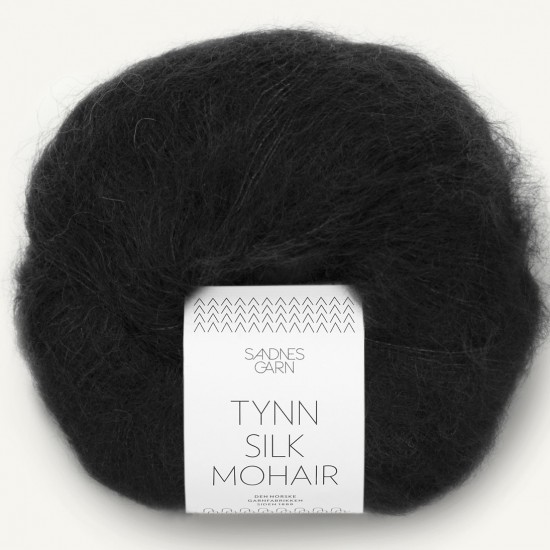 Тин силк мохер - Tynn silk mohair - луксозен микс от най-фин мохер, вълна и коприна