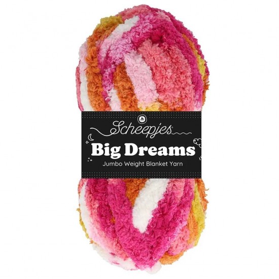 Биг дриймс - супер обемна плюшена прежда Биг дриймс - супер обемна плюшена прежда