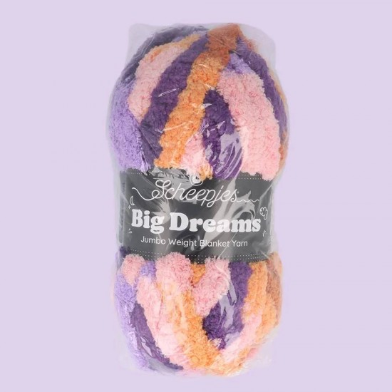 Биг дриймс - супер обемна плюшена прежда Биг дриймс - супер обемна плюшена прежда