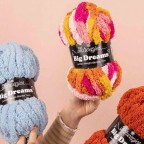 Биг дриймс - супер обемна плюшена прежда Биг дриймс - супер обемна плюшена прежда