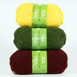 Ира 100 грама - класическа фина акрилна прежда