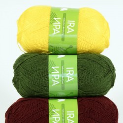 Ира 100 грама - класическа фина акрилна прежда