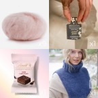 Сет за плетиво: Поло яка Midnight Snug от DROPS Design Сет за плетиво: Поло яка Midnight Snug от DROPS Design