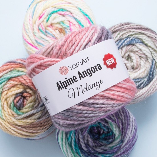 Алпине ангора меланж 150 грама