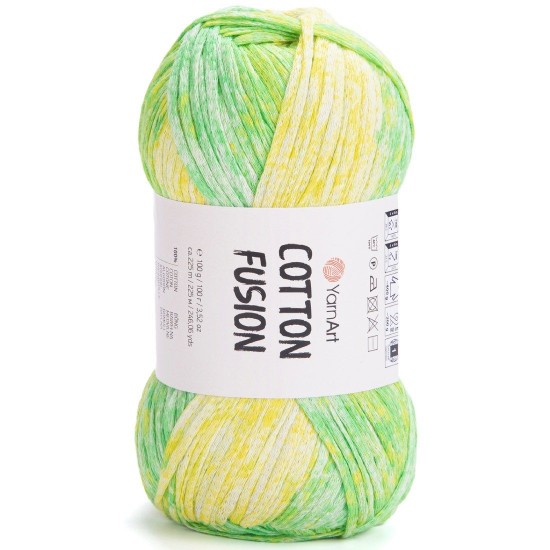 Котън Фюжън - шарена лятна прежда Котън Фюжън - шарена лятна прежда