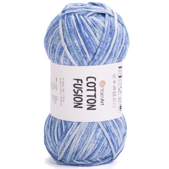 Котън Фюжън - шарена лятна прежда Котън Фюжън - шарена лятна прежда