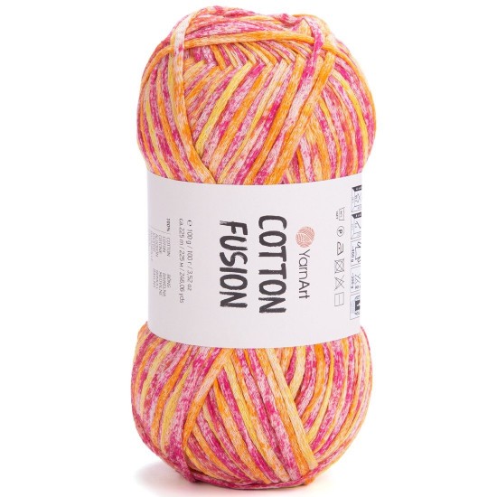 Котън Фюжън - шарена лятна прежда Котън Фюжън - шарена лятна прежда