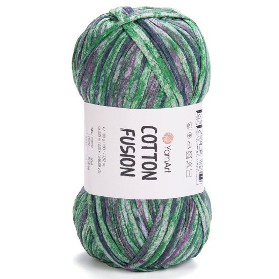 Котън Фюжън - шарена лятна прежда Котън Фюжън - шарена лятна прежда