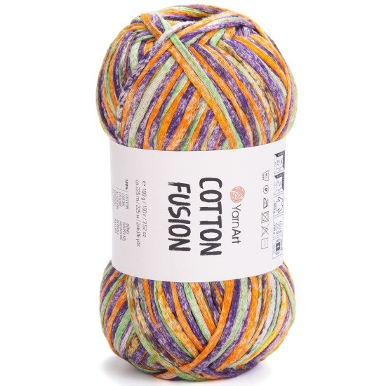 Котън Фюжън - шарена лятна прежда Котън Фюжън - шарена лятна прежда