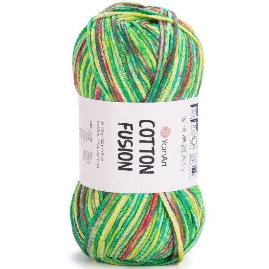 Котън Фюжън - шарена лятна прежда Котън Фюжън - шарена лятна прежда