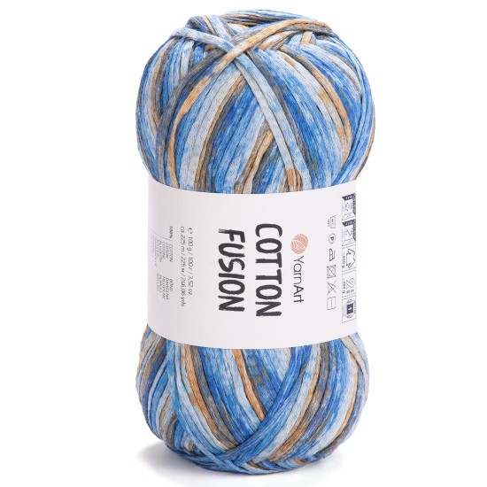 Котън Фюжън - шарена лятна прежда Котън Фюжън - шарена лятна прежда