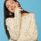 Котон Голд Пайети - ефектна прежда с пайети