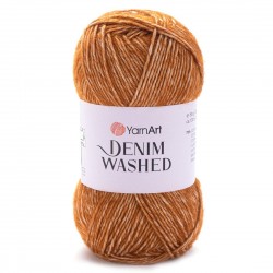 Пран деним прежда като козинка