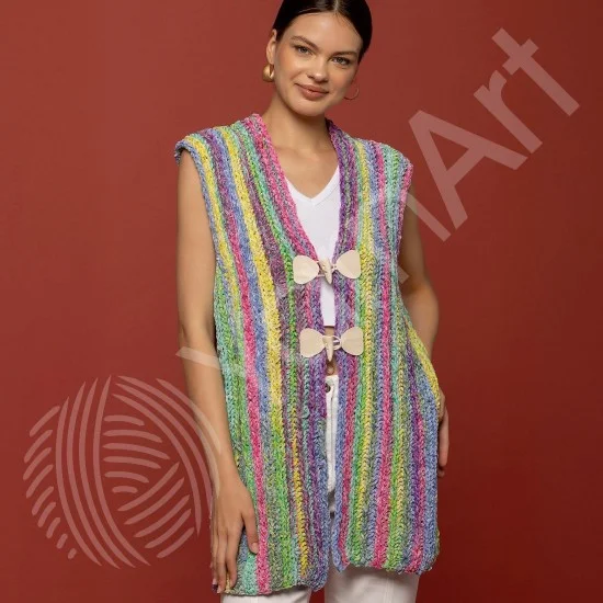 Долче Вита - шарена амигуруми прежда