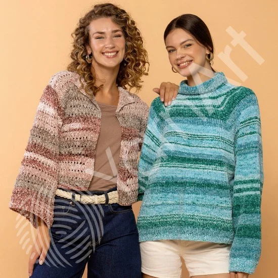 Долче Вита - шарена амигуруми прежда