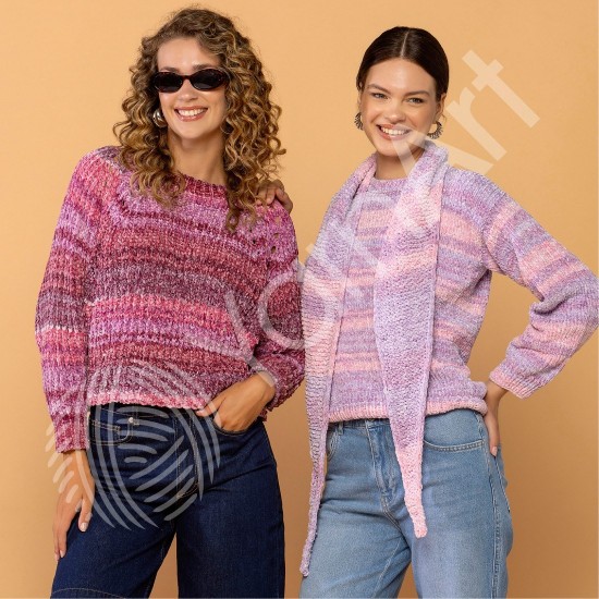 Долче Вита - шарена амигуруми прежда