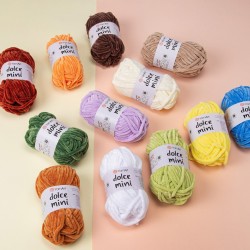 Dolce mini - 12 mini yarn balls