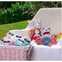 Джинс - популярна амигуруми прежда