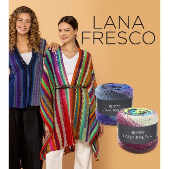 Лана Фреско - мекота и цветен ефект Лана Фреско - мекота и цветен ефект