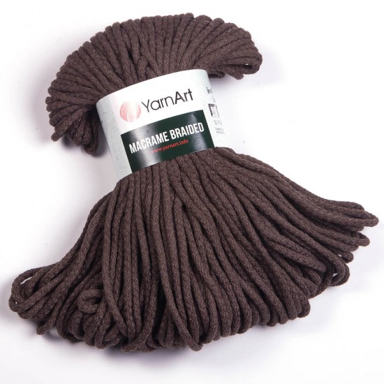 Макраме брейдид плетено въже 4мм 250 грама