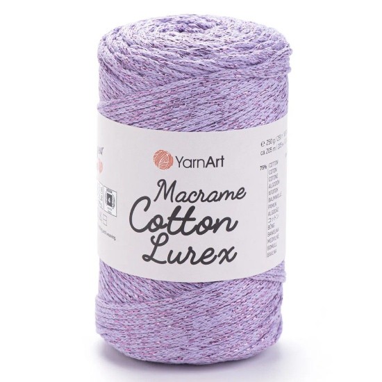 Макраме котон лурекс 250 грама