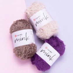 Минк прежда като козинка